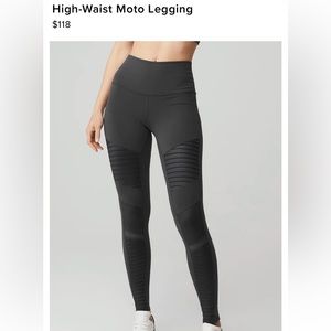 ALO yoga high waist Moro leggings size Large